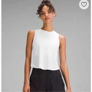 Lululemon Sculpt cropped tank top